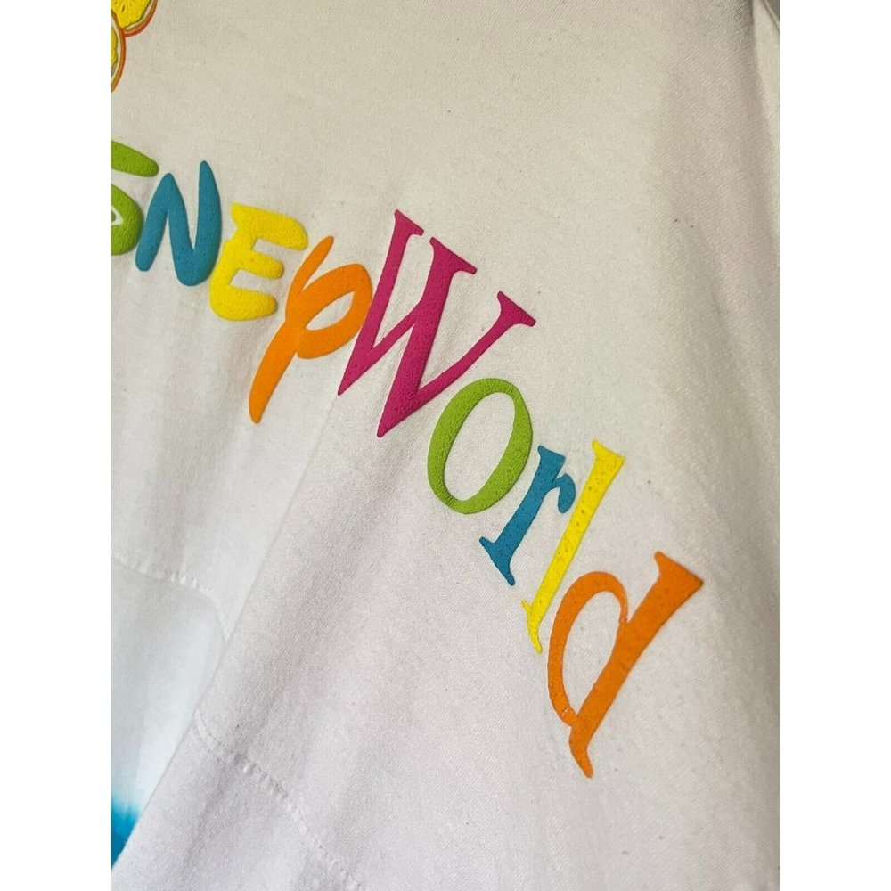 WALT DISNEY SPIRIT JERSEY Unisex World Lemon  Disney Parks Citrus Size Small - Picture 6 of 14